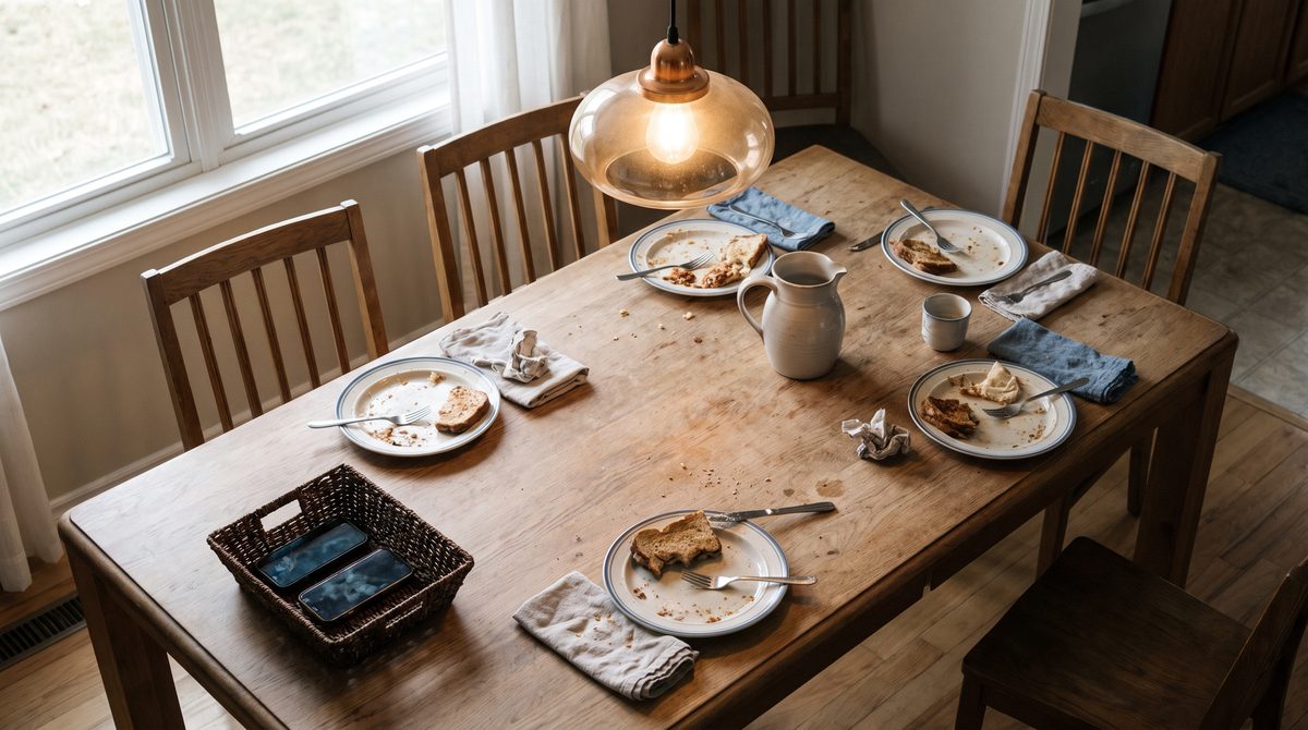 hero kids screens and the dinner table